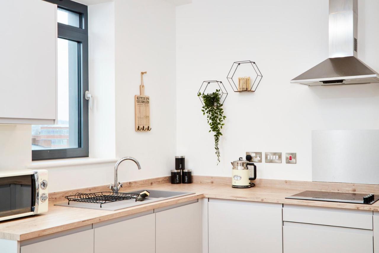 Large Duplex Penthouse - Parking Apartment Leeds  Luaran gambar