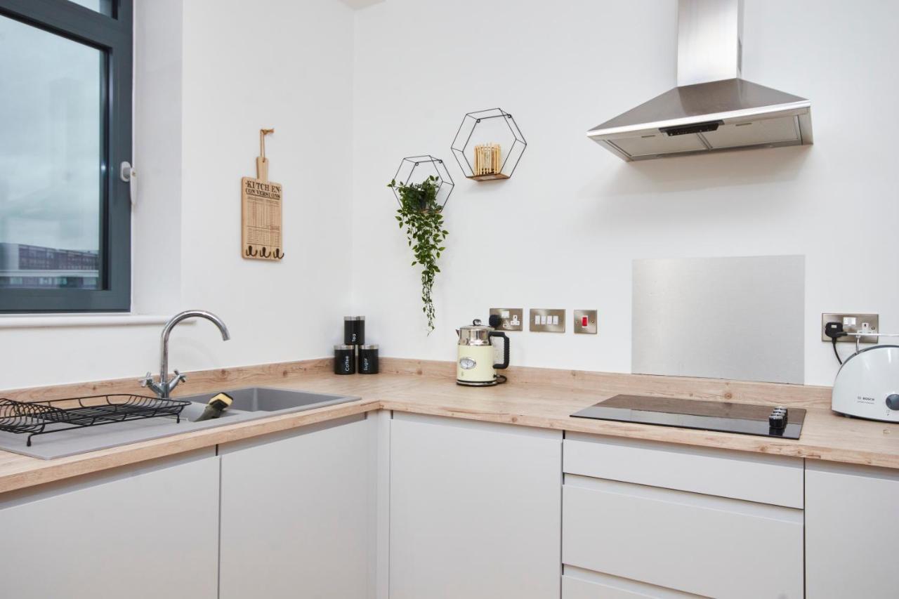 Large Duplex Penthouse - Parking Apartment Leeds  Luaran gambar